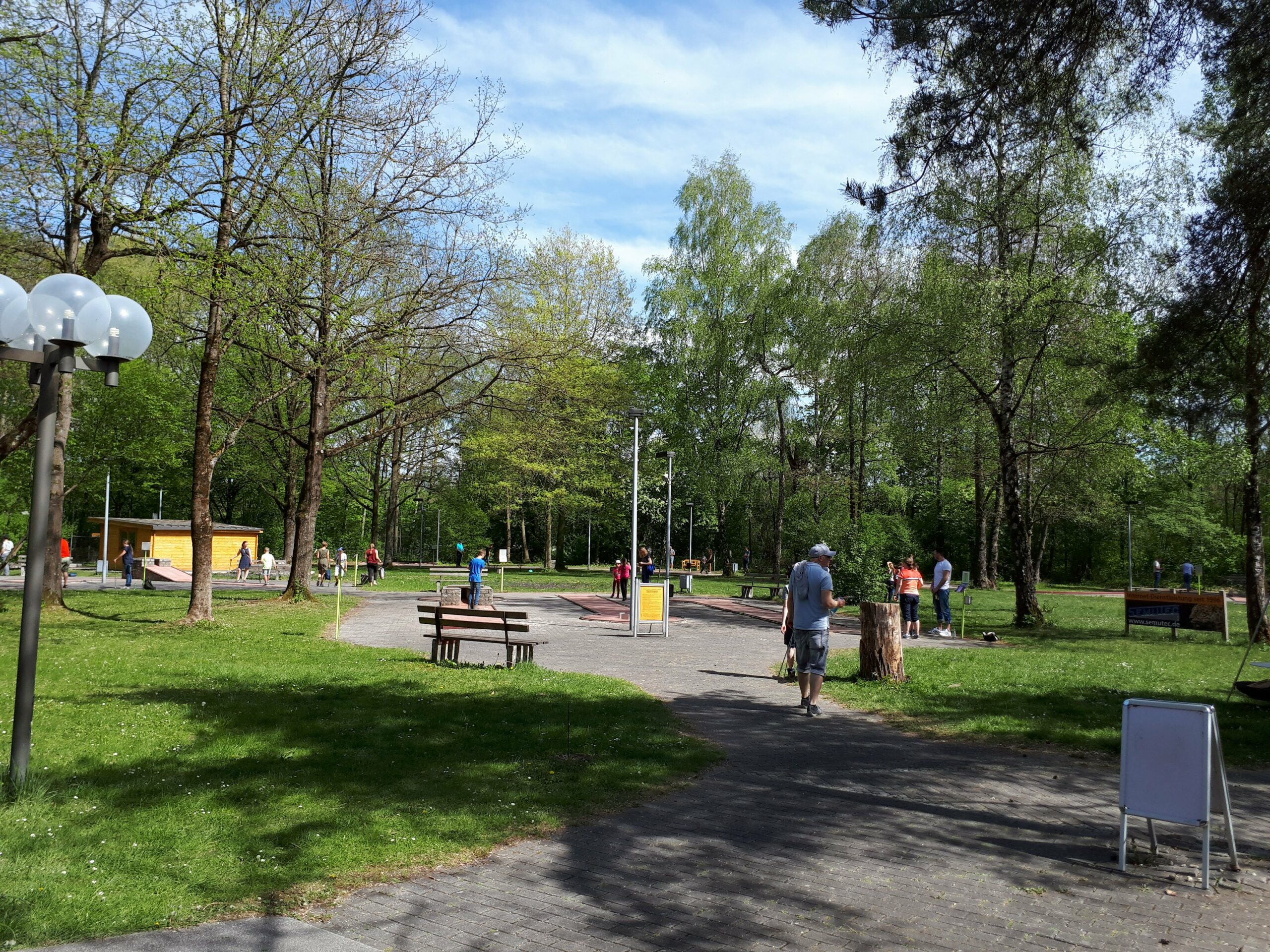 Bild der Minigolfanlage Mitterwöhr